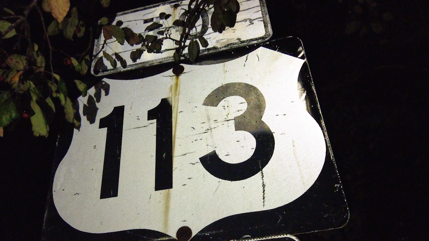 Lighting and crossover improvements to Route 113